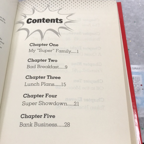 ๐2/10.00๐ Peter Powers and His Not-So-Super Powers hardcover book like new - Picture 7 of 9